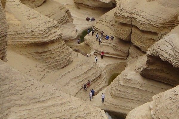 Distancia de Ica al cañon de los Perdidos